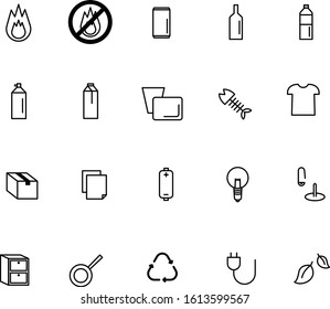garbage icon simple black art