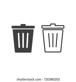 Garbage Icon Vector Design