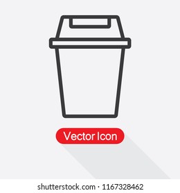 Garbage Icon Vector Illustration Eps10