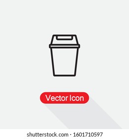 Garbage Icon Vector Illustration Eps10