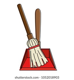 garbage picker with mop