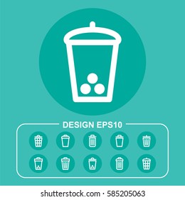 Garbage pictograph