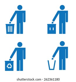 Garbage Recycling Sign