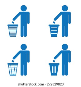 Garbage Recycling Sign