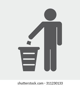 Garbage Recycling Sign