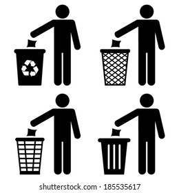 Garbage Recycling Symbol