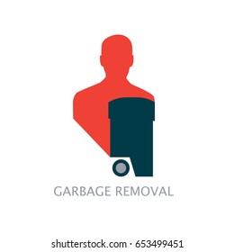 Garbage removal company logo