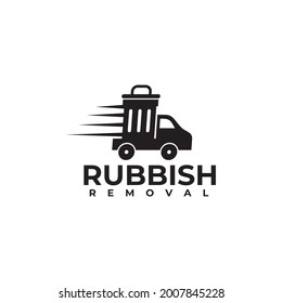 Garbage Removal Company Logo Design Vector Stock Vector (Royalty Free ...