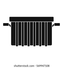 Garbage tank icon. Simple illustration of garbage tank vector icon for web
