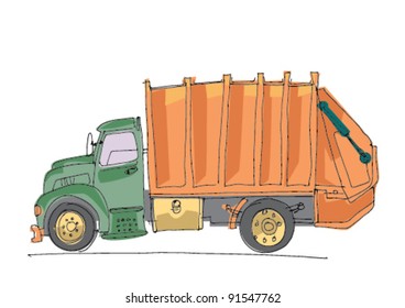 garbage truck