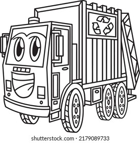 991 Garbage truck drawing Images, Stock Photos & Vectors | Shutterstock