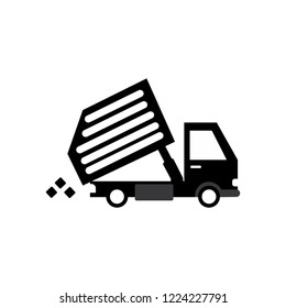 garbage truck icon