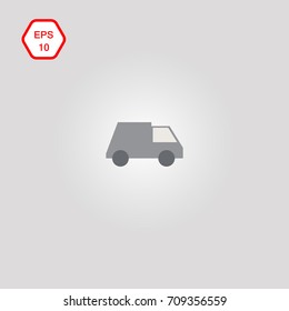 garbage truck icon