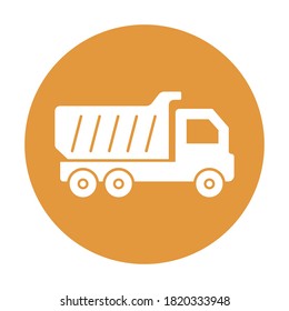
Icono de vector de camión de basura que puede modificar o editar fácilmente
