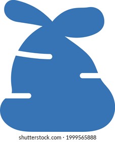 icono de color de glifo vector de elementos no utilizados