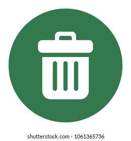 garbage vector icon