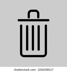 Garbage vector icon. Waste icon. Recycle icon the symbol for the computer and mobile phone..eps