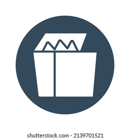 Garbage Vector icon which is suitable for commercial work and easily modify or edit it

