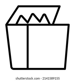 Garbage Vector icon which is suitable for commercial work and easily modify or edit it

