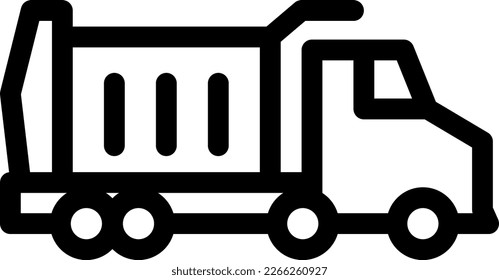 ilustración del vector de basura en un fondo transparente. Símbolos de calidad superior. Iconos vectoriales de línea delgada para el diseño de conceptos y gráficos. 
