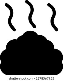 Müll Vektorgrafik auf transparentem Hintergrund. Hochwertige Symbole. Glyphen Vektorsymbole für Konzept und Grafikdesign.