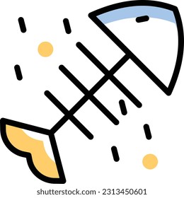 garbage Vector illustration on a transparent background. Premium quality symmbols. Line Color vector icons for concept and graphic design.