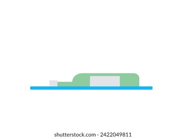 Garbage vector illustration. Utilizing eco-friendly practices is essential for preserving clean and sustainable environment Non-recyclable waste underscores challenges sustainable waste