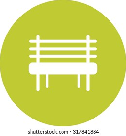 Garden, bench, outdoor icon vector image.Can also be used for gardening. Suitable for mobile apps, web apps and print media.