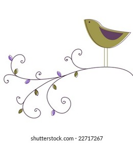 Garden bird