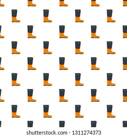 Garden boot icon. Flat illustration of garden boot vector icon for web design