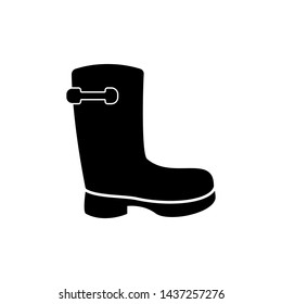Garden Boot Icon Vector Illustration Vector