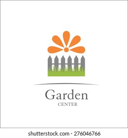 Garden center template for logo