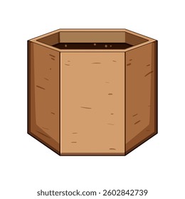 garden compost bin cartoon. soil kitchen, biodegradable sustainability, environment green garden compost bin sign. isolated symbol vector illustration