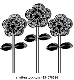 garden design over white background vector illustration 