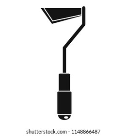 Garden dig tool icon. Simple illustration of garden dig tool vector icon for web design isolated on white background