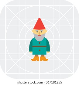 Garden dwarf icon