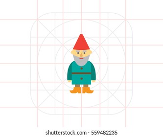 Garden dwarf icon