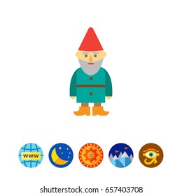 Garden dwarf icon
