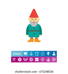 Garden dwarf icon