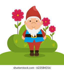 garden elf decorative icon