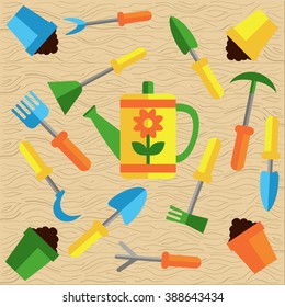 Garden equipment. 