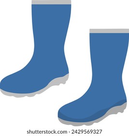 Garden Equipment With Cartoon Design. Vector Illustration