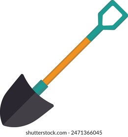 Garden Equipment Isolated on White Background. Vector Illustration.