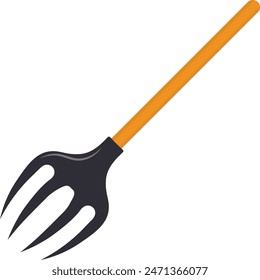 Garden Equipment Isolated on White Background. Vector Illustration.