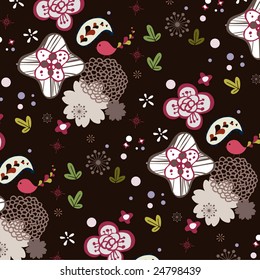 garden fabric design