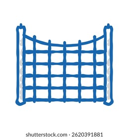 ferramenta de cerca de jardim ícone doodle esboço vetor. símbolo isolado da ferramenta de cerca de jardim ilustração