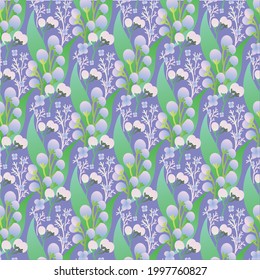Flor de jardín, botánica, diseño vectorial sin fisuras para tela, papel pintado. flores de colores.
