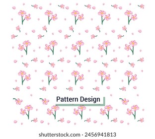Garden flower, plants ,botanical ,seamless pattern vector design for fashion, fabric, wallpaper and all prints on green mint background color. Cute pattern in small flower. Small colorful flowers.