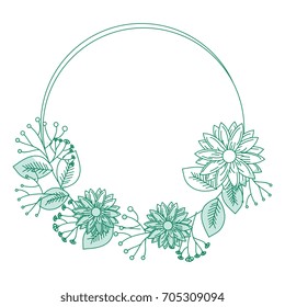 garden flowers decorative icon