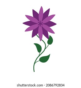 Diseño de vectores de flores de jardín 
